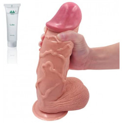 9.8 in big realistic dildo with strong cuction cup