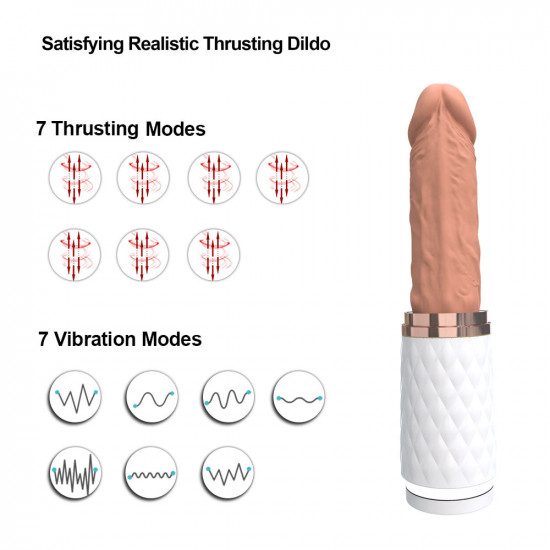 discreet mini sex machine with thruster dildo cup design (remote control) f2