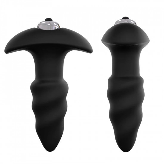 corkscrew - anal sex toy vibrating butt plug