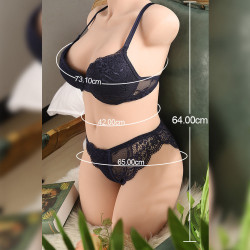 half body torso sex doll likelife size with plump tits and butt 35.27lb - isabella