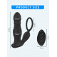 pm5 7 modes vibrating thrusting prostate perineum penis stimulation anal plug