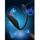 pm9 2 in 1 remote control anal toy 9 frequency vibration penis ring
