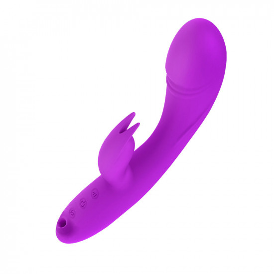rabbit vibrator with clit sucker on the end v9